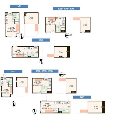 ハーモニーテラス千住河原町IIIの物件内観写真